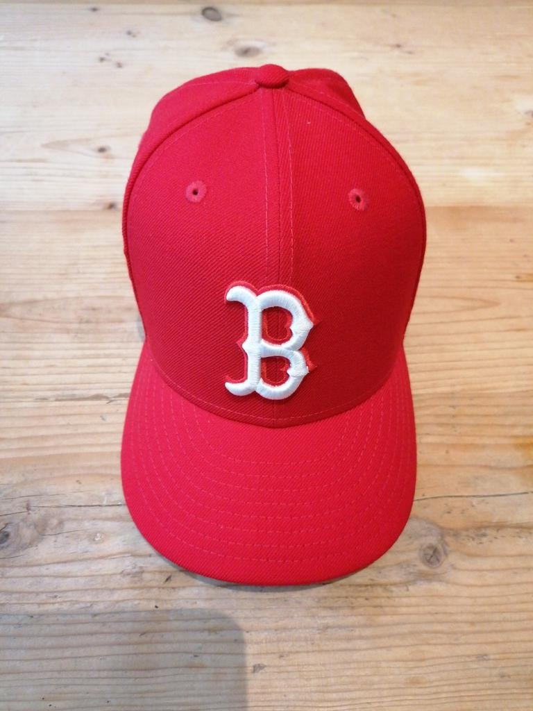New Era Boston Red Sox 59FIFTY Pet - Rood, Ophalen, Nieuw, New Era, Pet