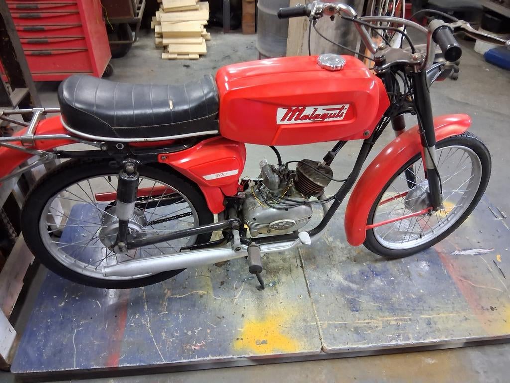 Mooie Malaguti bromfiets - Klassieke 50cc, Ophalen, Gebruikt, Maximaal 45 km/u, Malaguti