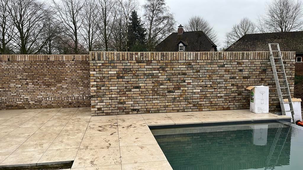 36m2 kloostermoppen, Doe-het-zelf en Verbouw, Metselstenen, Ophalen, Kalkzandstenen