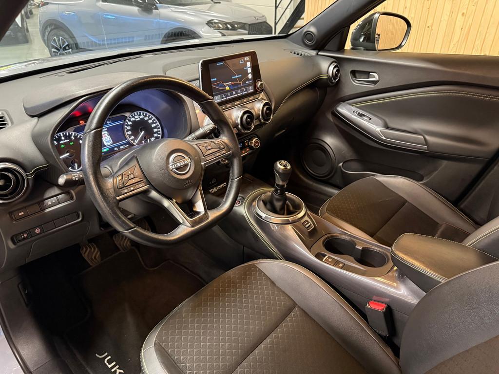 Nissan Juke 1.0 DIG-T Kiiro FULL LED, CAMERA 19 INCH LIMITED, Voorwielaandrijving, Stof, Euro 6, Origineel Nederlands