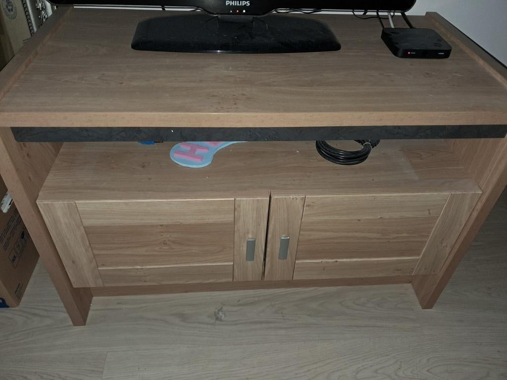 Degelijk Leenbakker Sanne TV-meubel - 95x50x63 cm, Huis en Inrichting, Ophalen, Gebruikt, 50 tot 100 cm, Minder dan 100 cm