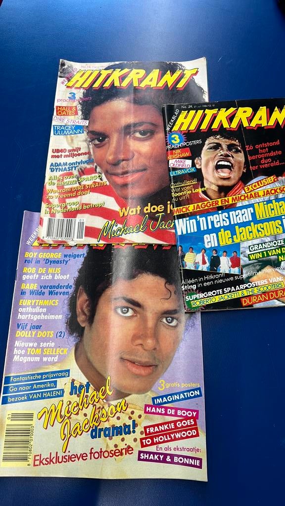 Hitkrant 1984 veel met poster, Ophalen, 1980 tot heden, Tijdschrift