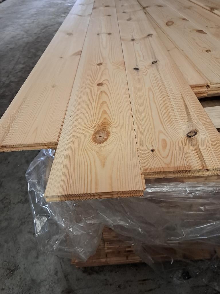 grenen vloerplanken 20mm dik 180mm werkende breedte voor, Ophalen, Nieuw, Vloerdelen of -planken, 10 m² of meer