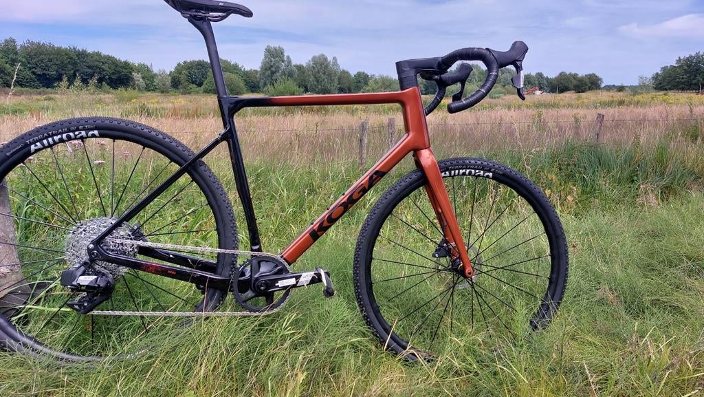 Koga Roqa Allroad Gravelbike - Maat M - SRAM APEX AXS, Fietsen en Brommers, Fietsen | Racefietsen, Ophalen, Carbon, 10 tot 15 versnellingen