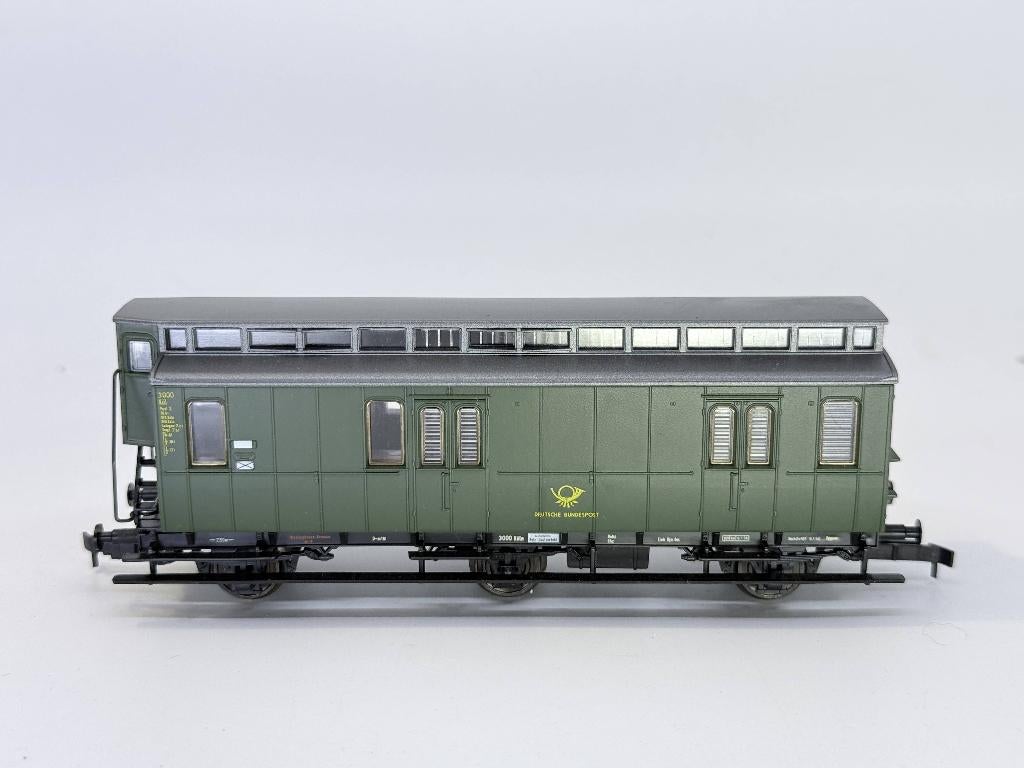 Roco 44208A - 3-assige wagen "Deutsche Bundespost", Gelijkstroom, Wagon, Ophalen of Verzenden, Zo goed als nieuw