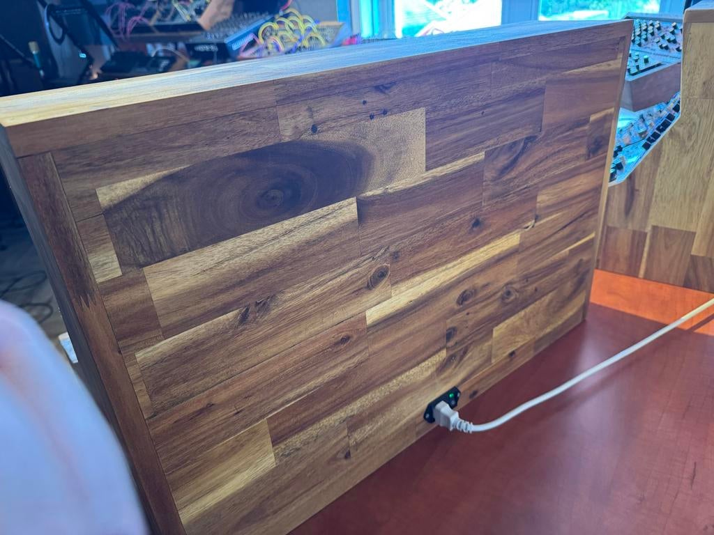 Filthy Filterz Eurorack Case - Houten Modulaire Synthesizer, Muziek en Instrumenten, Synthesizers, Ophalen, Zo goed als nieuw