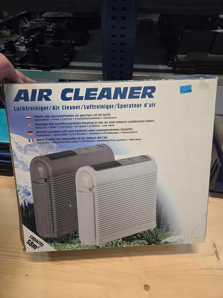 Air Cleaner Luchtreiniger AC-2301 Wit - Nieuw in doos, Witgoed en Apparatuur, Luchtbehandelingsapparatuur, Ophalen of Verzenden