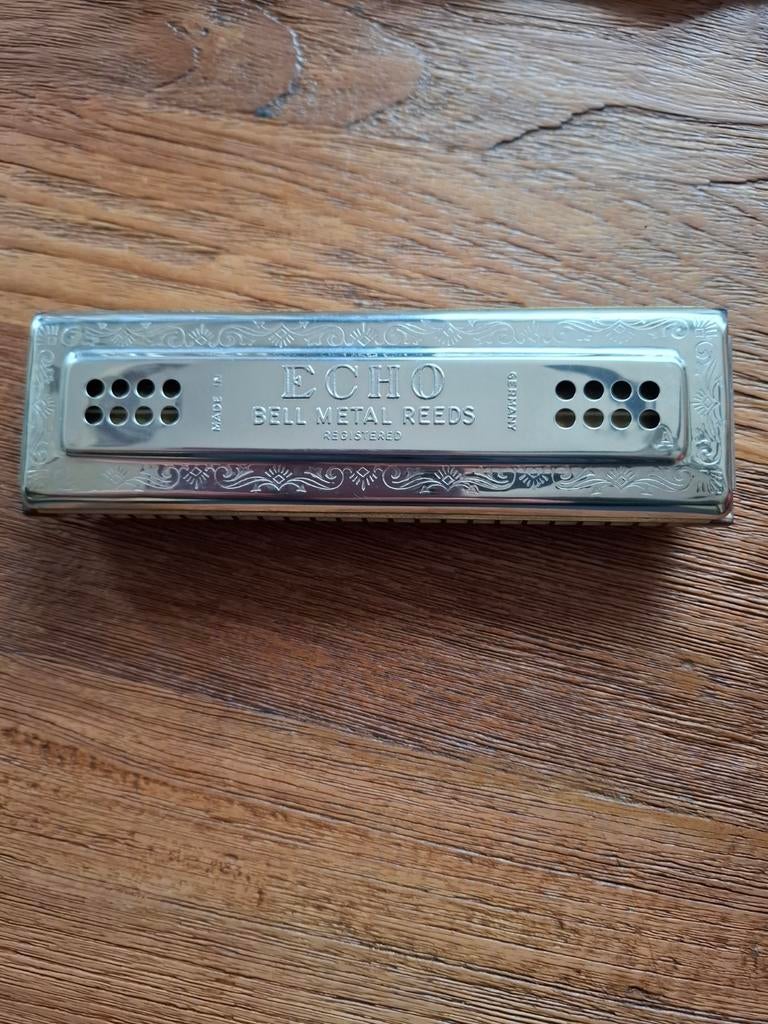 Hohner Echo Mondharmonica - Bell Metal Reeds, Ophalen of Verzenden