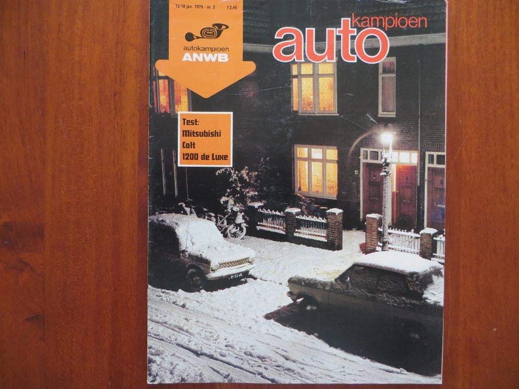 Autokampioen 2 1979 Mitsubishi Colt 1200 de Luxe, Van Doorne, Ophalen of Verzenden, Nieuw, Mitsubishi