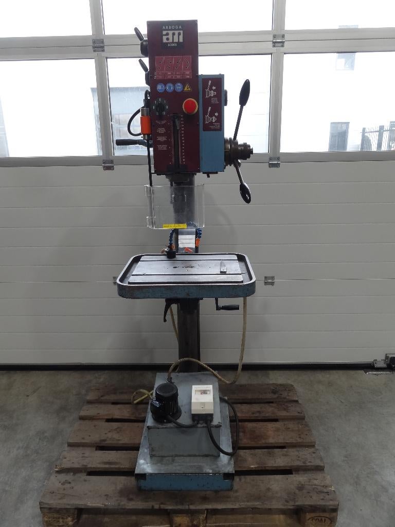 kolomboormachine Arboga A3008 tandwiel aangedreven, Ophalen, 600 watt of meer, Variabele snelheid, Zo goed als nieuw