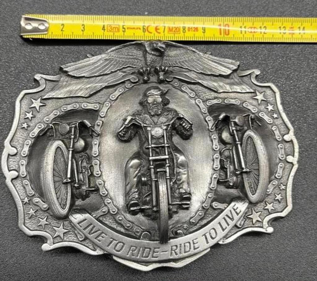 Riemgesp buckle groot formaat 16 x 10 cm incl verzenden, Ophalen of Verzenden, Overige kleuren, Minder dan 95 cm