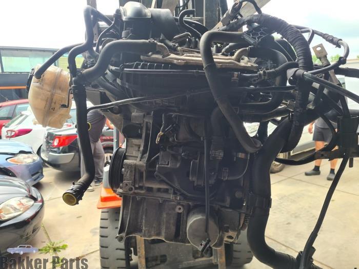 Motor van een Volkswagen Polo, Gebruikt, -, Volkswagen, -