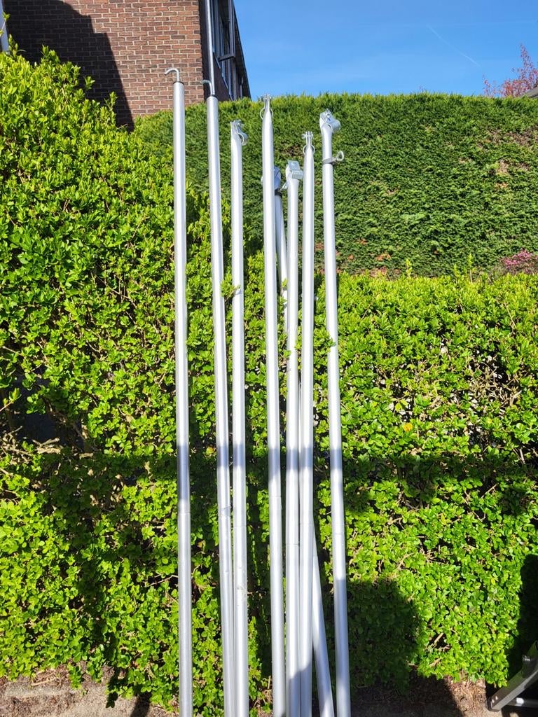 Aluminium tentstokken/Dakliggers, Caravans en Kamperen, Tentaccessoires, Ophalen