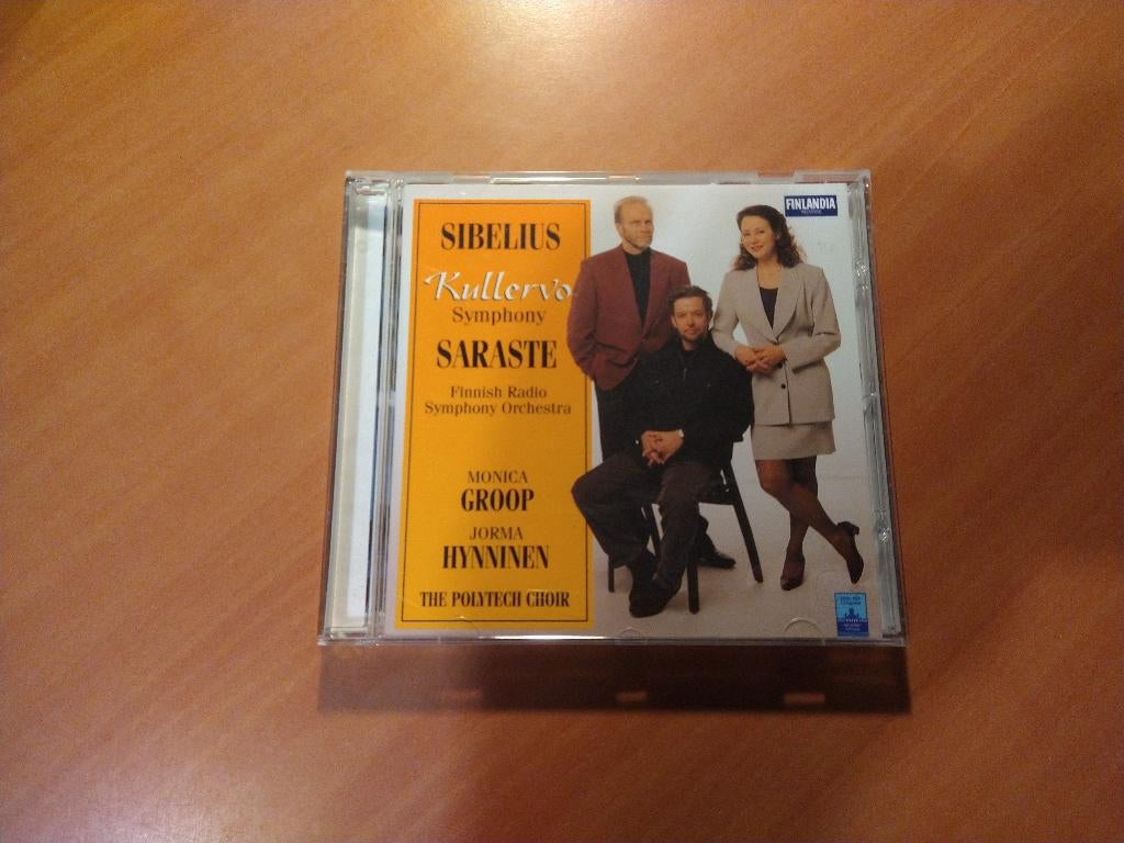 CD Sibelius. Saraste. Kullervo Symphony Op. 7, Ophalen of Verzenden, Modernisme tot heden, Zo goed als nieuw, Orkest of Ballet