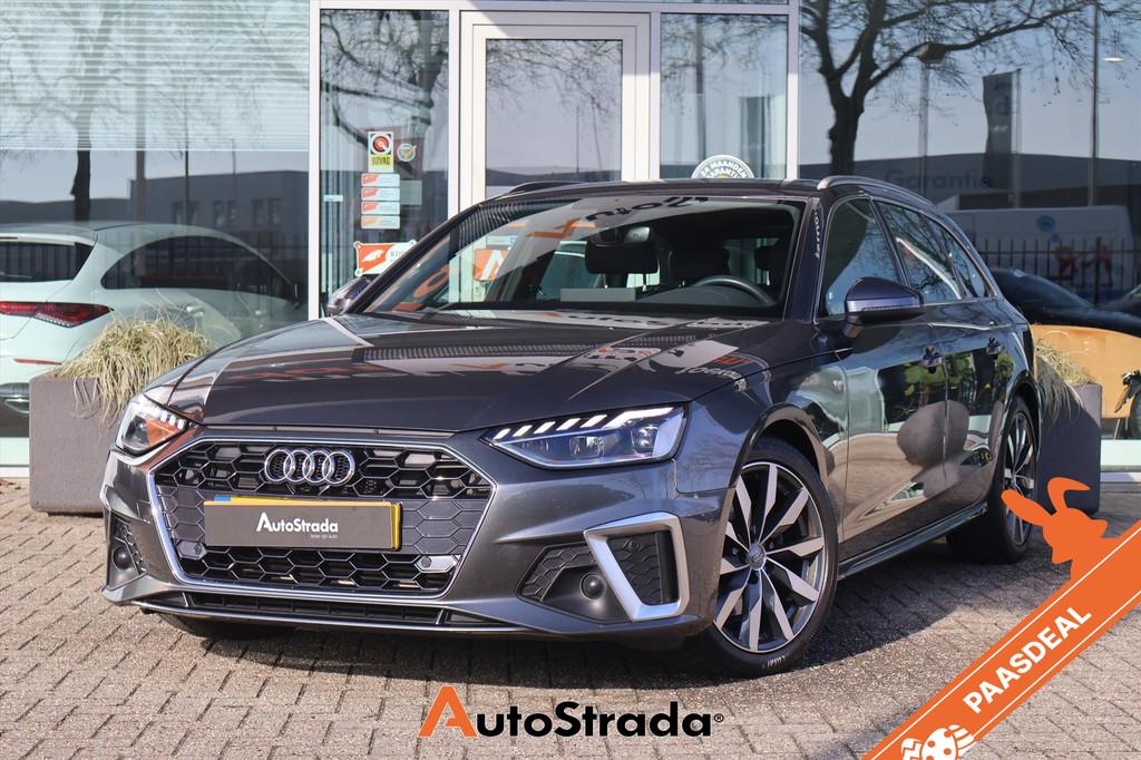 Audi A4 Avant 35 S-Line TFSI 150pk | LED | Trekhaak | Cruise, 15 km/l, Gebruikt, 4 cilinders, Origineel Nederlands