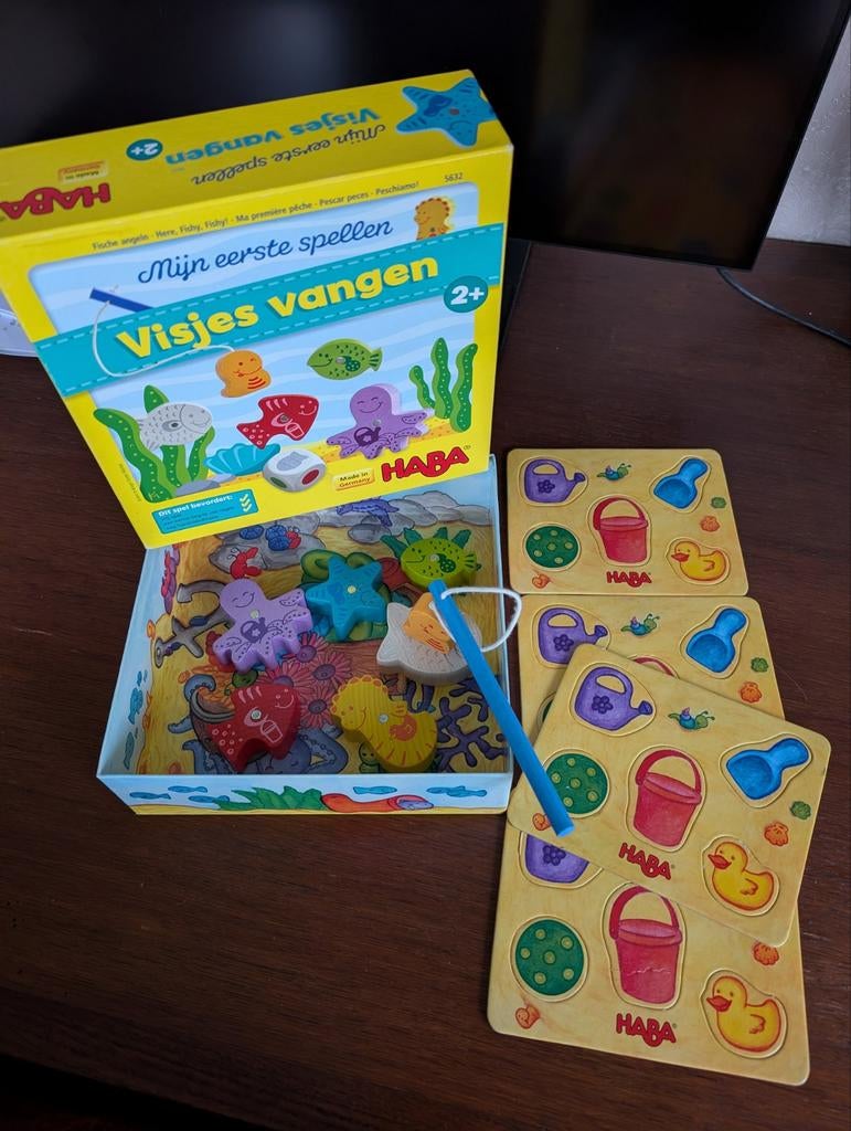 Haba Visjes vangen Mijn eerste spellen 2+ spel hengelspel, Ophalen of Verzenden