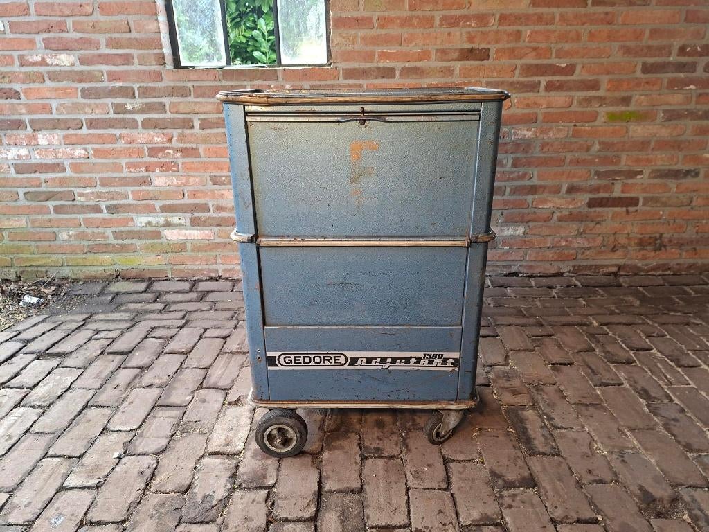 Degelijke Gedore 1580 adjutant gereedschapswagen!, Ophalen, Gebruikt