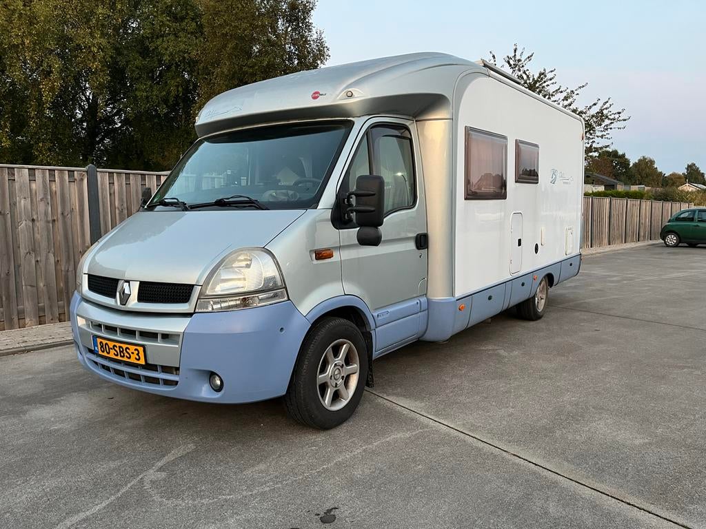 Burstner camper, bouwjaar 2005, Caravans en Kamperen, Afzuigkap, Ringverwarming, Particulier, Bürstner