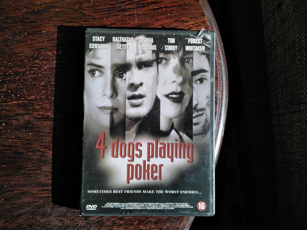 4 dogs playing poker, origineel, Cd's en Dvd's, Vanaf 16 jaar, Ophalen of Verzenden, Zo goed als nieuw, Actiethriller