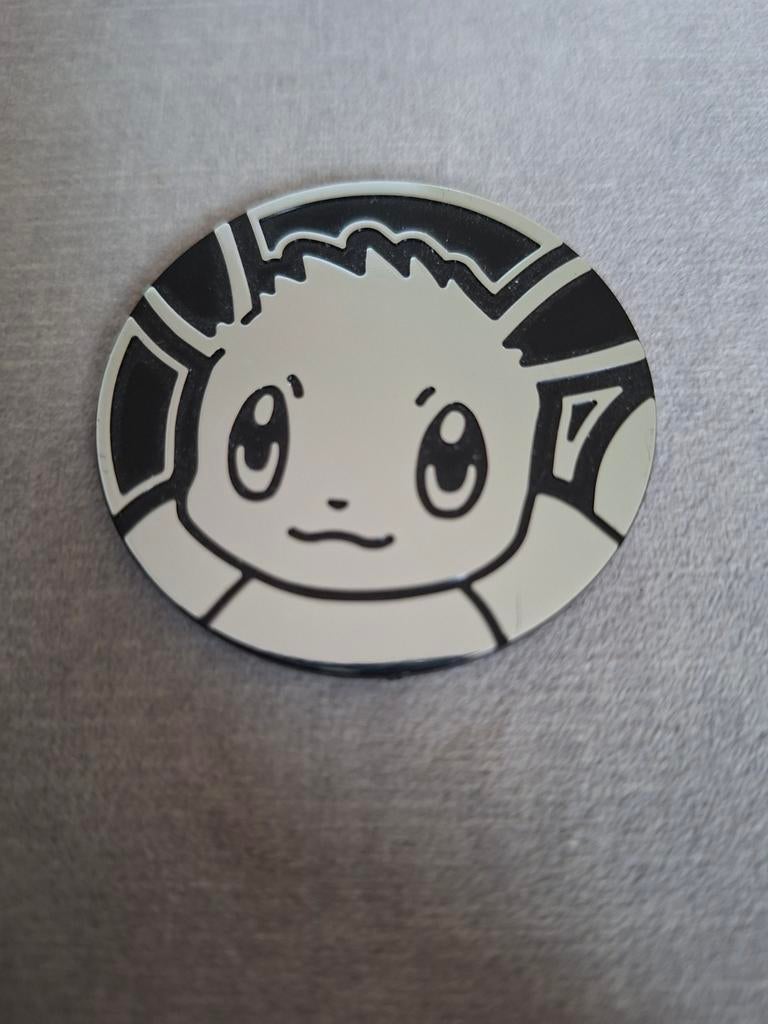 Pokémon Eevee munt - Munt voor verzamelaars, Verzamelen, Ophalen of Verzenden, Zo goed als nieuw
