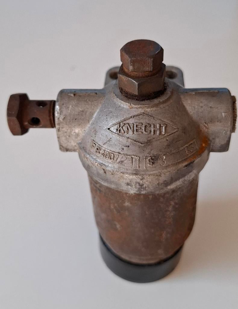 Knecht Brandstoffilter FB400/2 Oldtimers - Made in Germ, Ophalen of Verzenden, Gebruikt, Oldtimer onderdelen