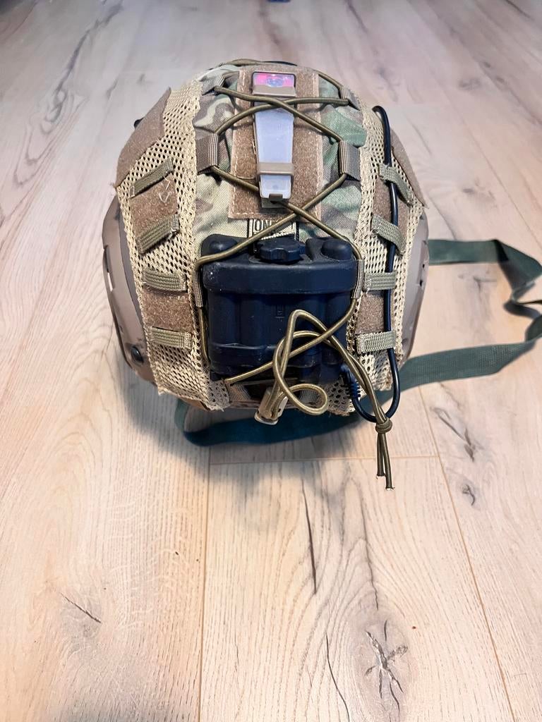 Airsoft helm, Ophalen of Verzenden, Landmacht, Nederland, Helm of Baret