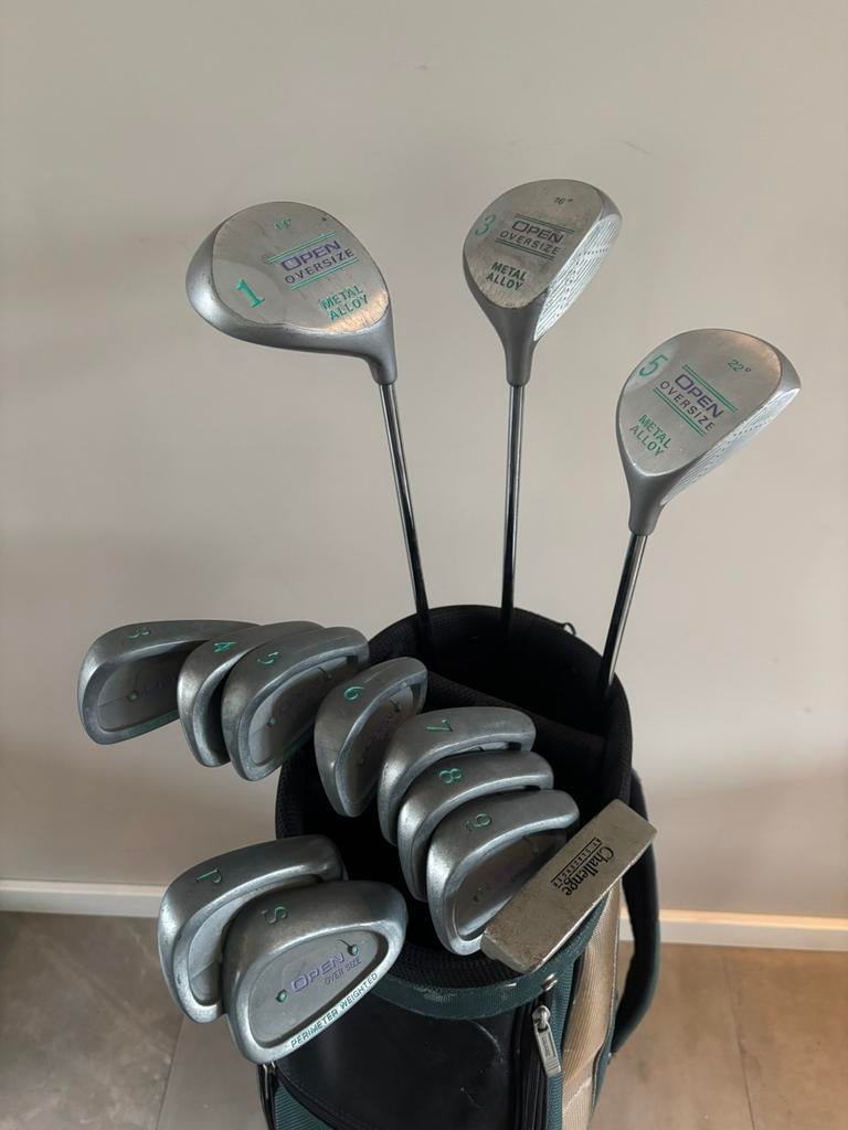Volledige Open Oversize Golfset | Dames, Sport en Fitness, Golf, Set, ., Ophalen of Verzenden, Zo goed als nieuw