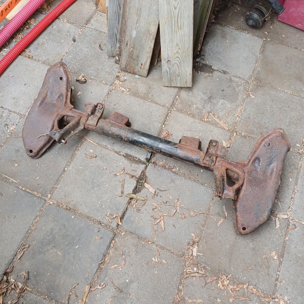 Achteras Fiat Cinquecento Sporting - Licht roestig, Ophalen