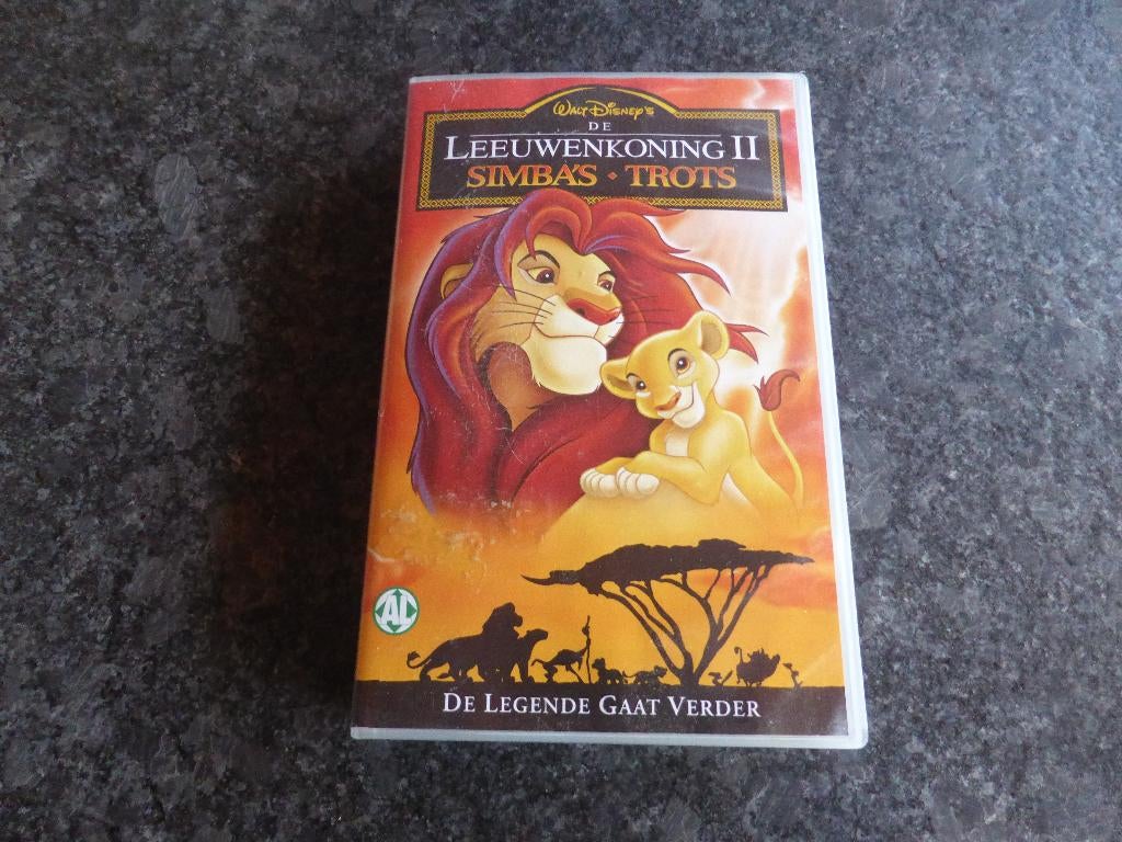 videoband leeuwenkoning ll simba's trots, Alle leeftijden, Overige typen, Ophalen of Verzenden, Zo goed als nieuw