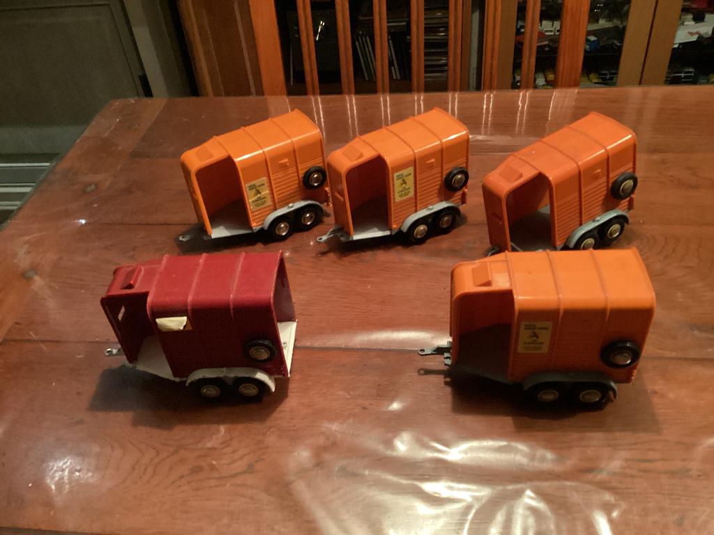 Britains paardentrailer loop/sloop, Ophalen of Verzenden, Gebruikt, Tractor of Landbouw, Britains