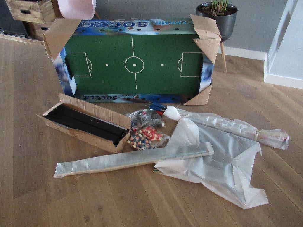 NIEUW Groot Tafelvoetbalspel x-treme soccer voetbalspel, Ophalen, Nieuw