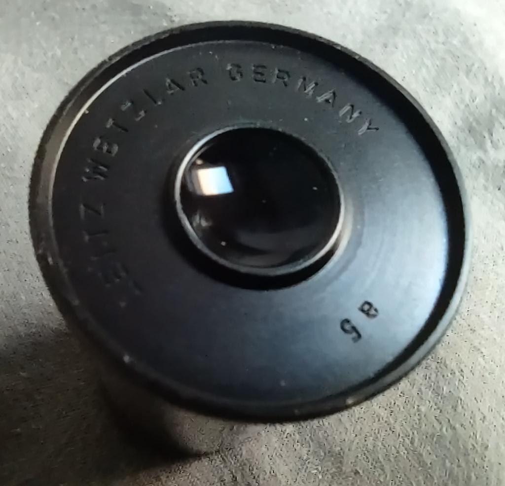 Oculair Leitz Wetzlar a5 (5x), Ophalen of Verzenden, Zo goed als nieuw, Minder dan 400x, Stereomicroscoop