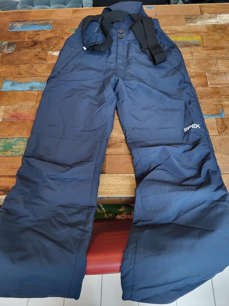 Spex skibroek mt 152, donkerblauw., Overige maten, Spex, Gedragen, Ophalen