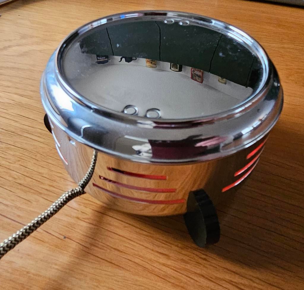 Vintage electrisch " theelicht" warmhoudplaatje jaren 60, Ophalen of Verzenden, Zo goed als nieuw