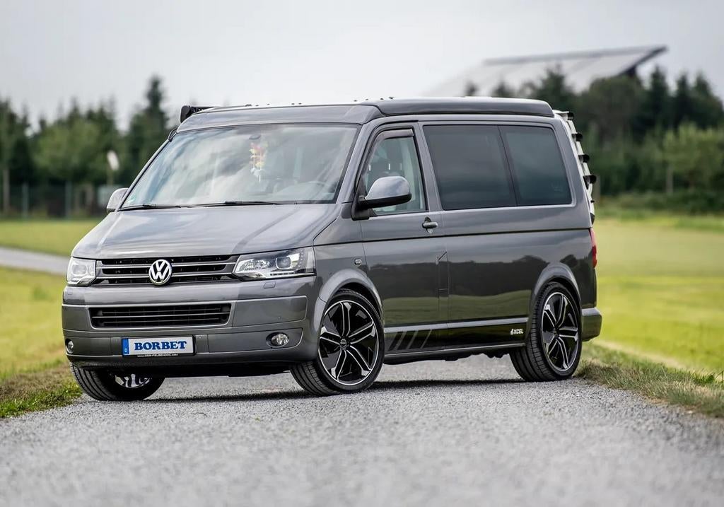 21 inch Volkswagen Transporter T5 T6 Zomerset Borbet, Info@borbet.de, 255 mm, Banden en Velgen, Borbet