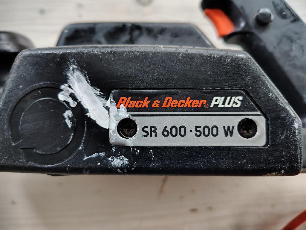 Elektrische schaafmachine Black & Decker SR 600, Ophalen, Gebruikt, Elektrisch