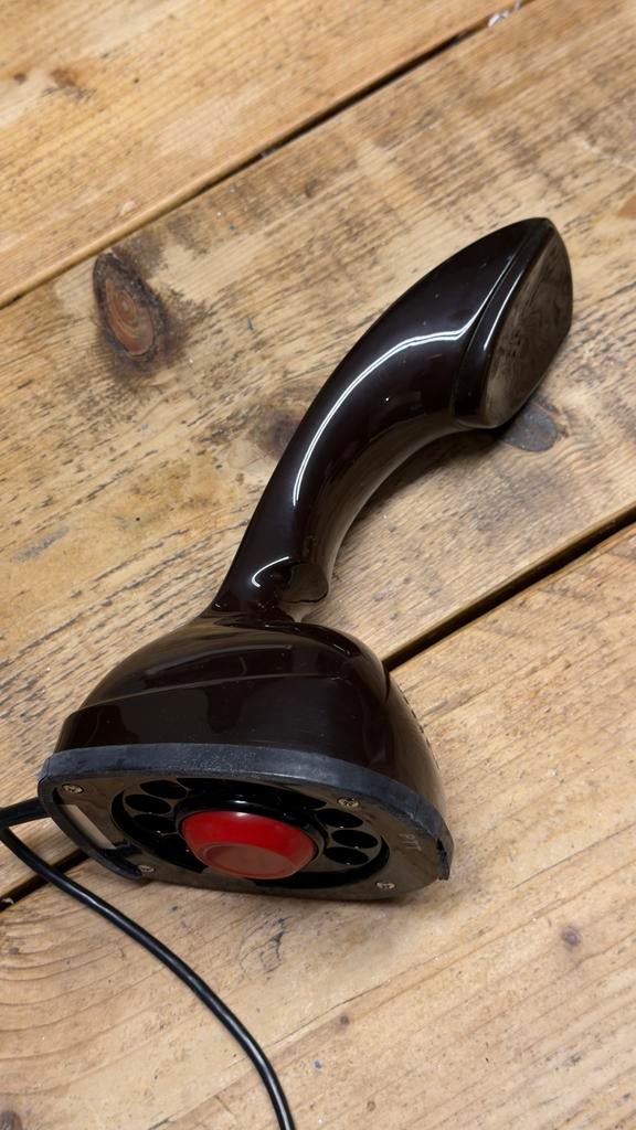 Vintage Bruine Cobra Ericofon Telefoon - Design Klassieker, Verzamelen, Retro, Huis en Inrichting, Ophalen of Verzenden