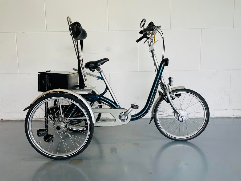 Elektrische Van Raam Maxi met lage instap en 8 versnellingen, Fietsen en Brommers, Fietsen | Driewielfietsen, Ophalen of Verzenden