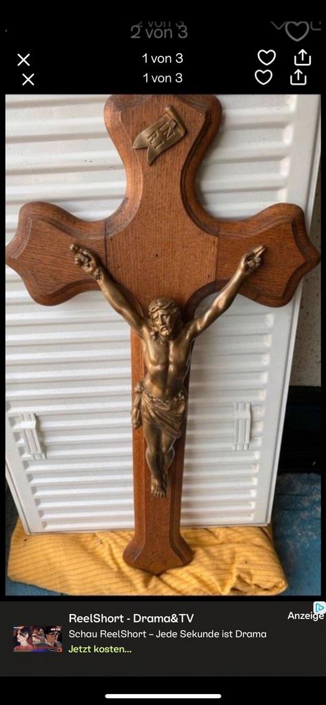 Grote. Matta Jezuskruis…., Antiek en Kunst, Antiek | Religie, Ophalen