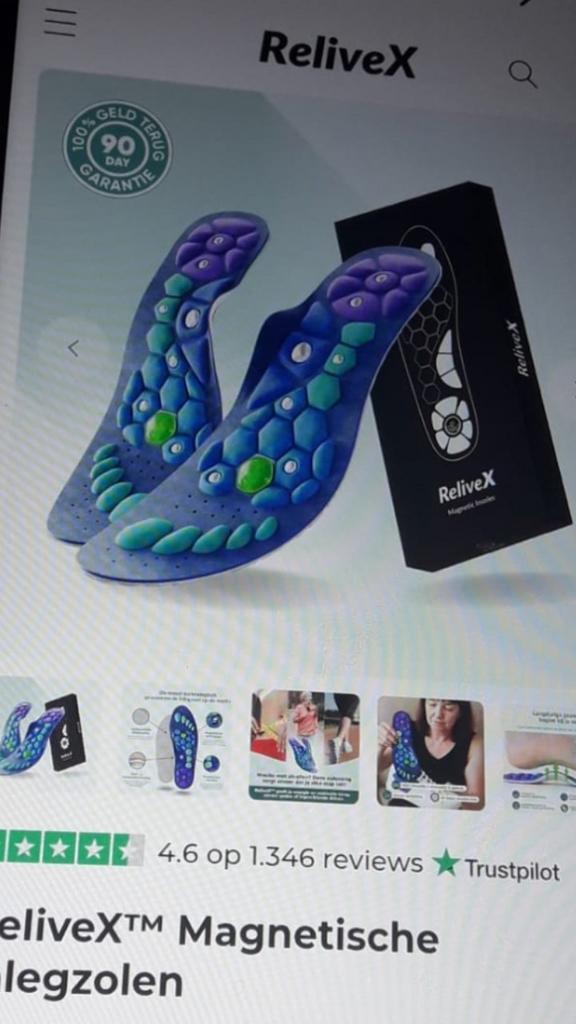 Voetzool maganetis help bij afvallen, Ophalen of Verzenden, Nieuw