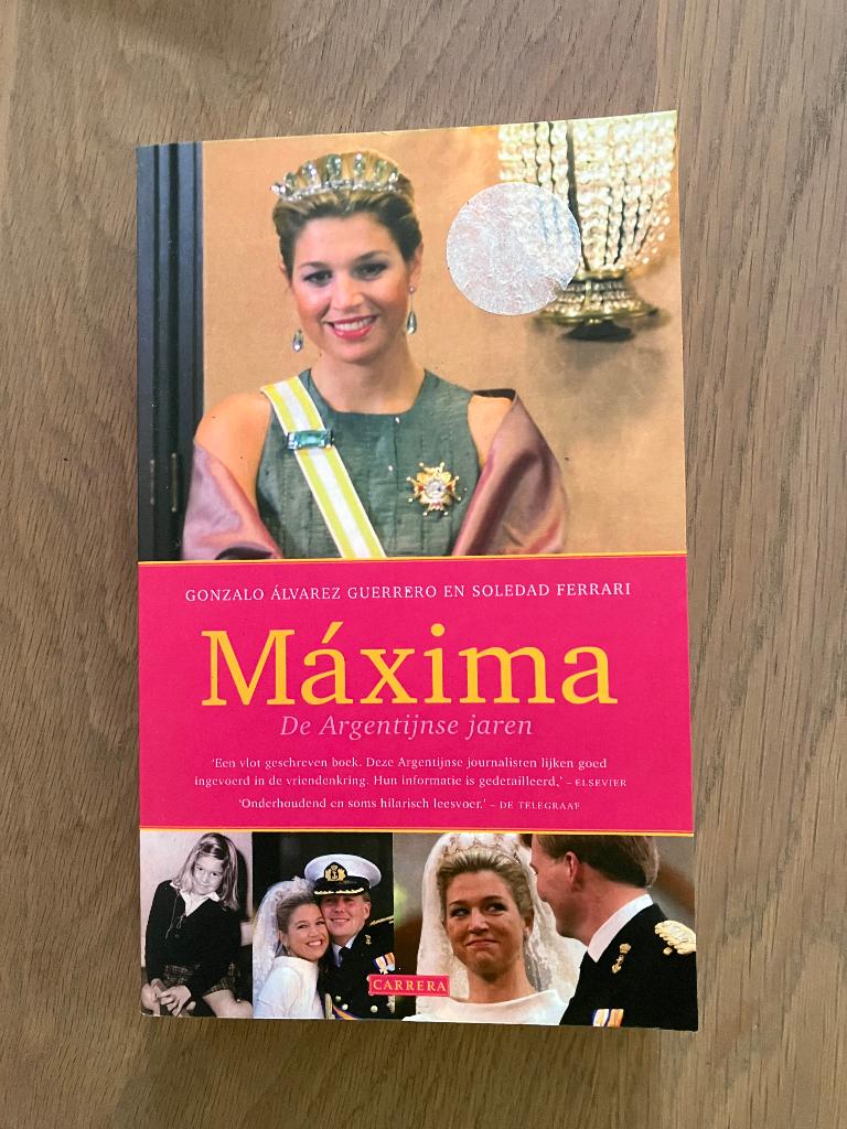 Boek Maxima, Ophalen of Verzenden, Nieuw, Tijdschrift of Boek