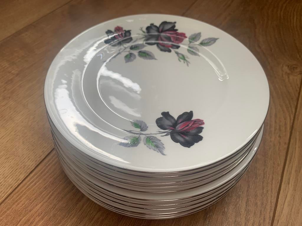 Royal albert borden - 11 stuks, Ophalen of Verzenden