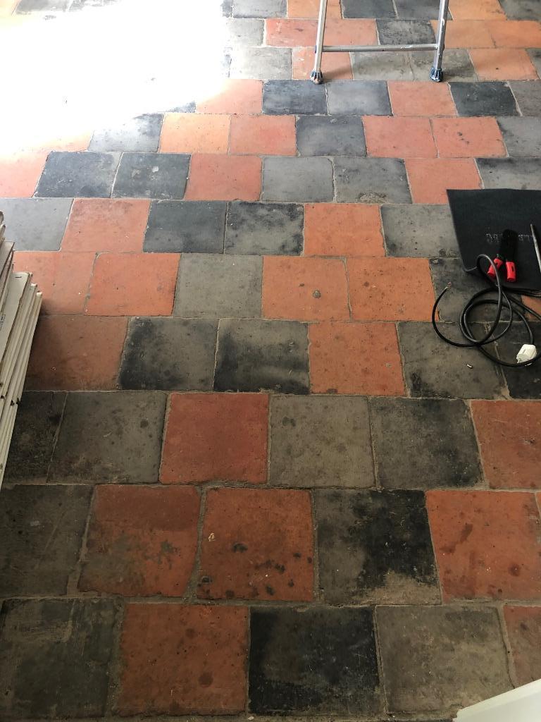 Grote partij antieke Estrikken boeren plavuizen, Ophalen, Gebruikt, Steen of Klei, Minder dan 50 cm