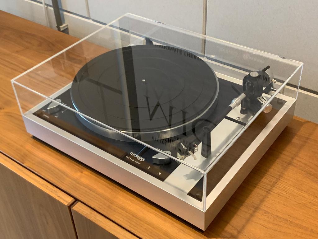 Nieuwe stofkap Thorens TD145 MKII, TD160 MKII, TD166 MKII ea, Audio, Tv en Foto, Info@intovinyl.com, Thorens, Nieuw, Ophalen of Verzenden