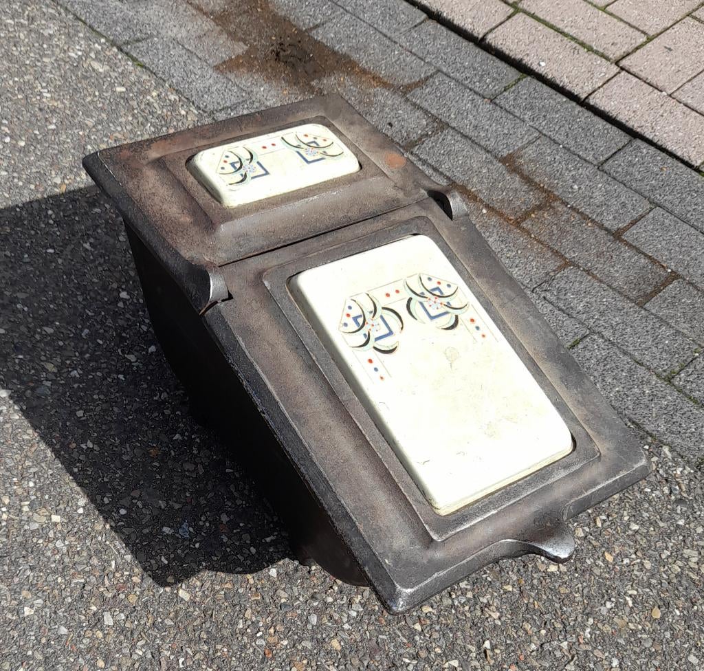 Brocante kolenbak, Antiek en Kunst, Ophalen of Verzenden