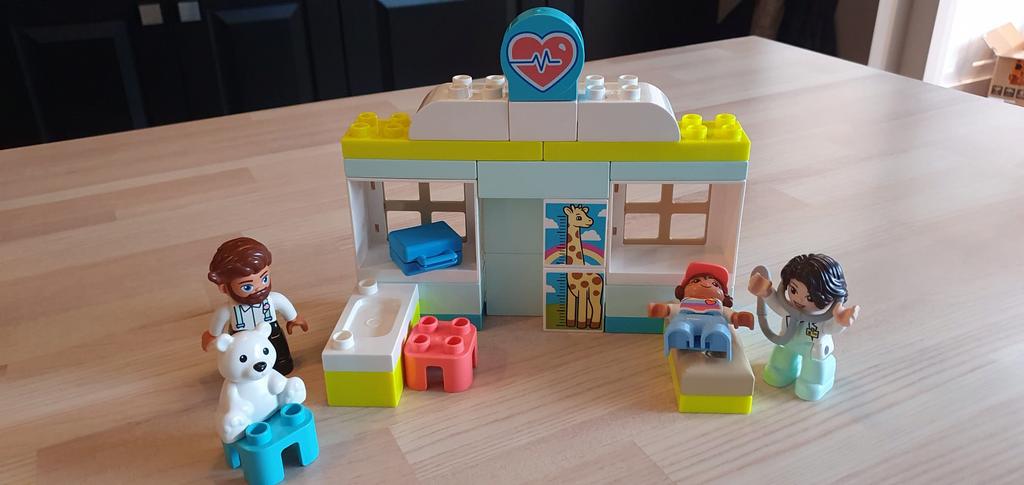 Duplo dokterspraktijk, Kinderen en Baby's, Speelgoed | Duplo en Lego, Ophalen of Verzenden, Zo goed als nieuw, Duplo