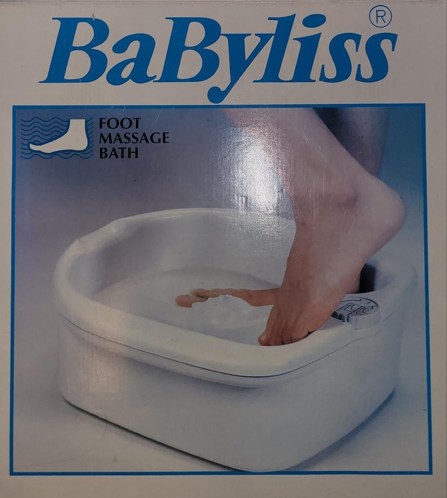 Babyliss voetmassagebad, Ophalen of Verzenden, Gebruikt, Apparaat