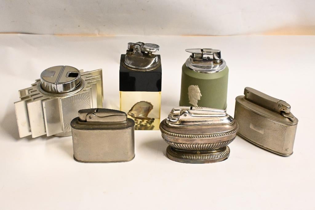 lot 6 x tafel aansteker mylflam sarome wedgewood rowenta, Ophalen of Verzenden, Gebruikt, Aansteker