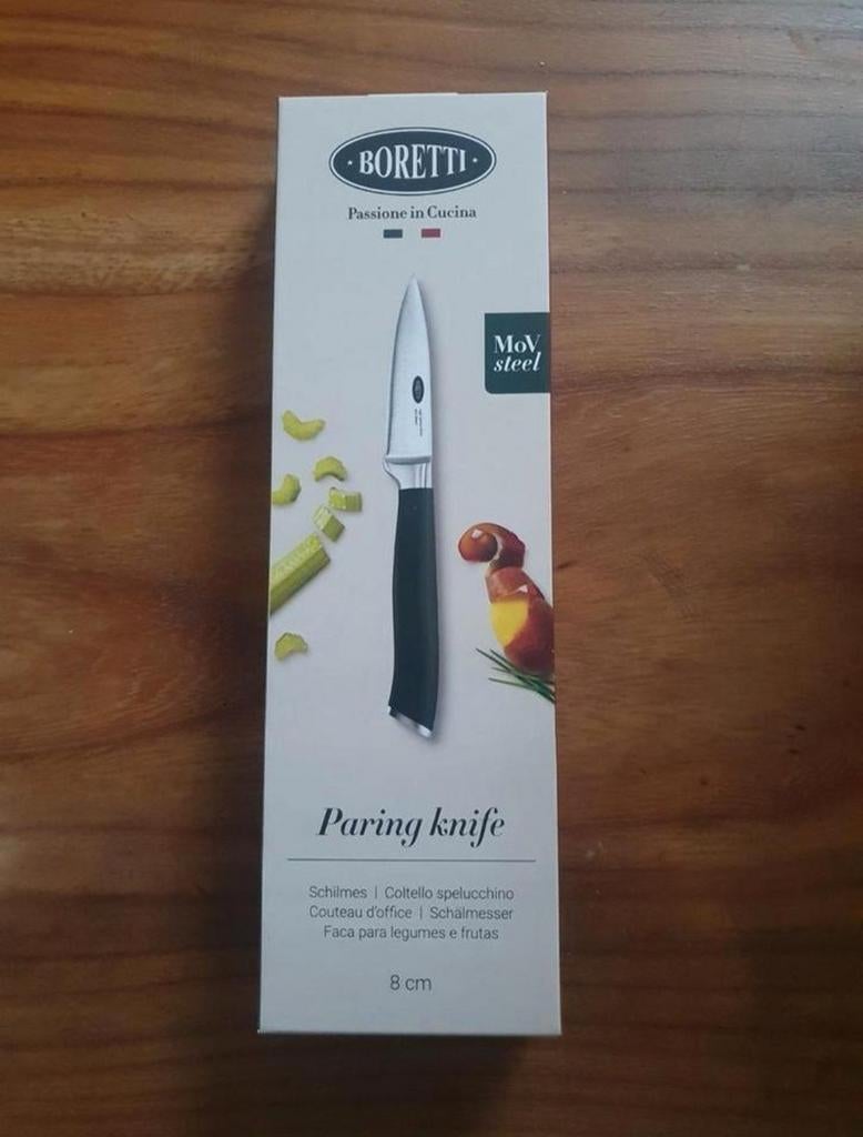 Boretti Schilmes - Nieuw in verpakking, Huis en Inrichting, Keuken | Bestek, Ophalen of Verzenden, Nieuw, Rvs of Chroom