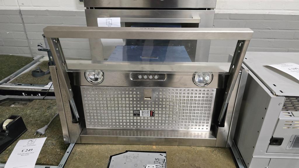 AEG inbouw vlakscherm afzuigkap X66163MP1, Ophalen, Motor, Refurbished, Inbouw